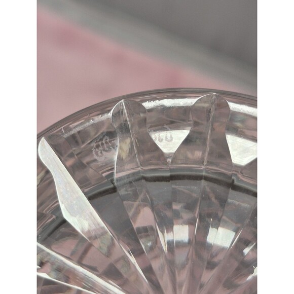 Vtg WATERFORD CRYSTAL Glandore Pattern Martini Cocktail Shaker Carafe IRELAND - Picture 9 of 9
